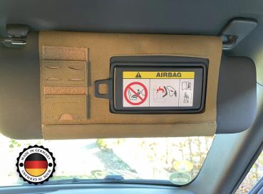Preview: Visorganizer Nr. 2 Land Rover Defender II Beifahrer, terrabraun